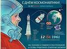 Участник строительства космодрома «Восточный» ГК ПСК поздравляет всех с Днём Космонавтики!